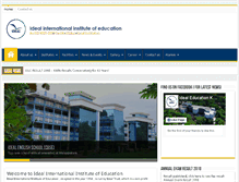 Tablet Screenshot of idealeducation.org